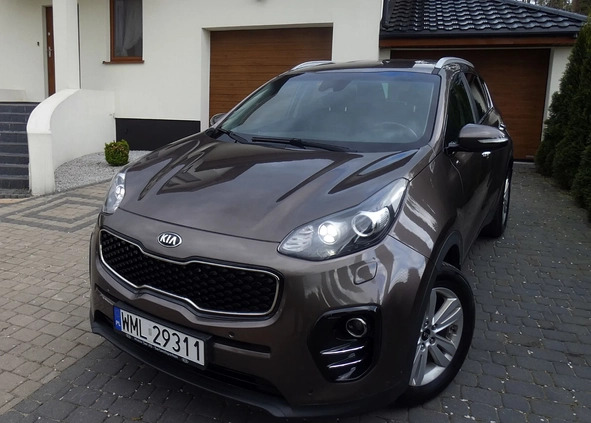 Kia Sportage cena 64900 przebieg: 160700, rok produkcji 2016 z Ruda Śląska małe 742